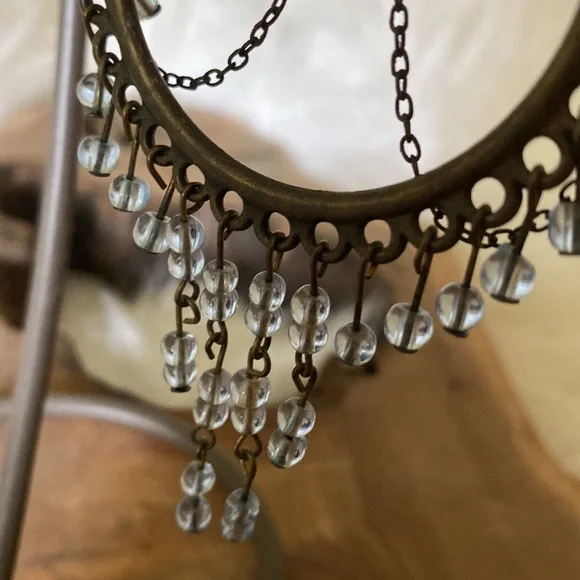 Chandelier Hoop Earings - Picture 3 of 3